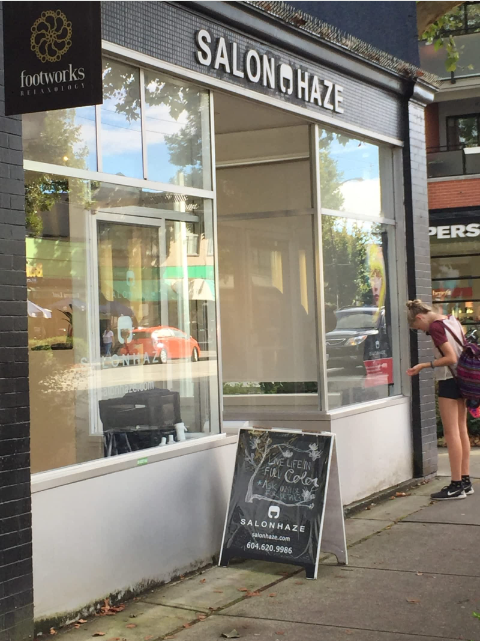 salon haze vancouver